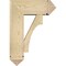 Ekena Millwork Westlake Arts and Crafts Rough Sawn Bracket w/ Offset Brace, Douglas Fir, 8"W x 20"D x 28"H BKT0806X20X28WTL03RDF - alternate 3